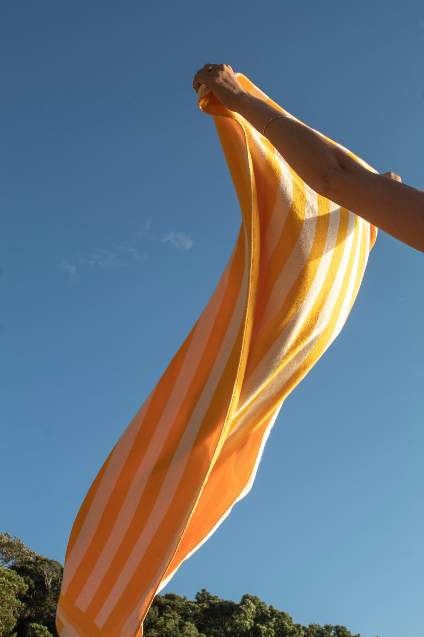 Stripe Towel - Yellow