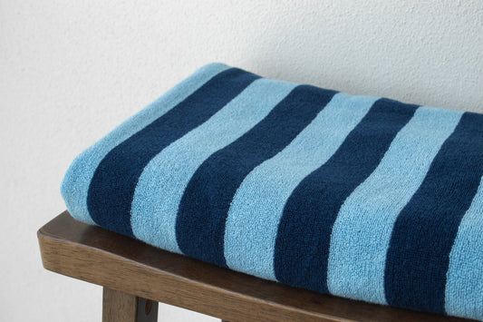 Stripe Towel - Blue