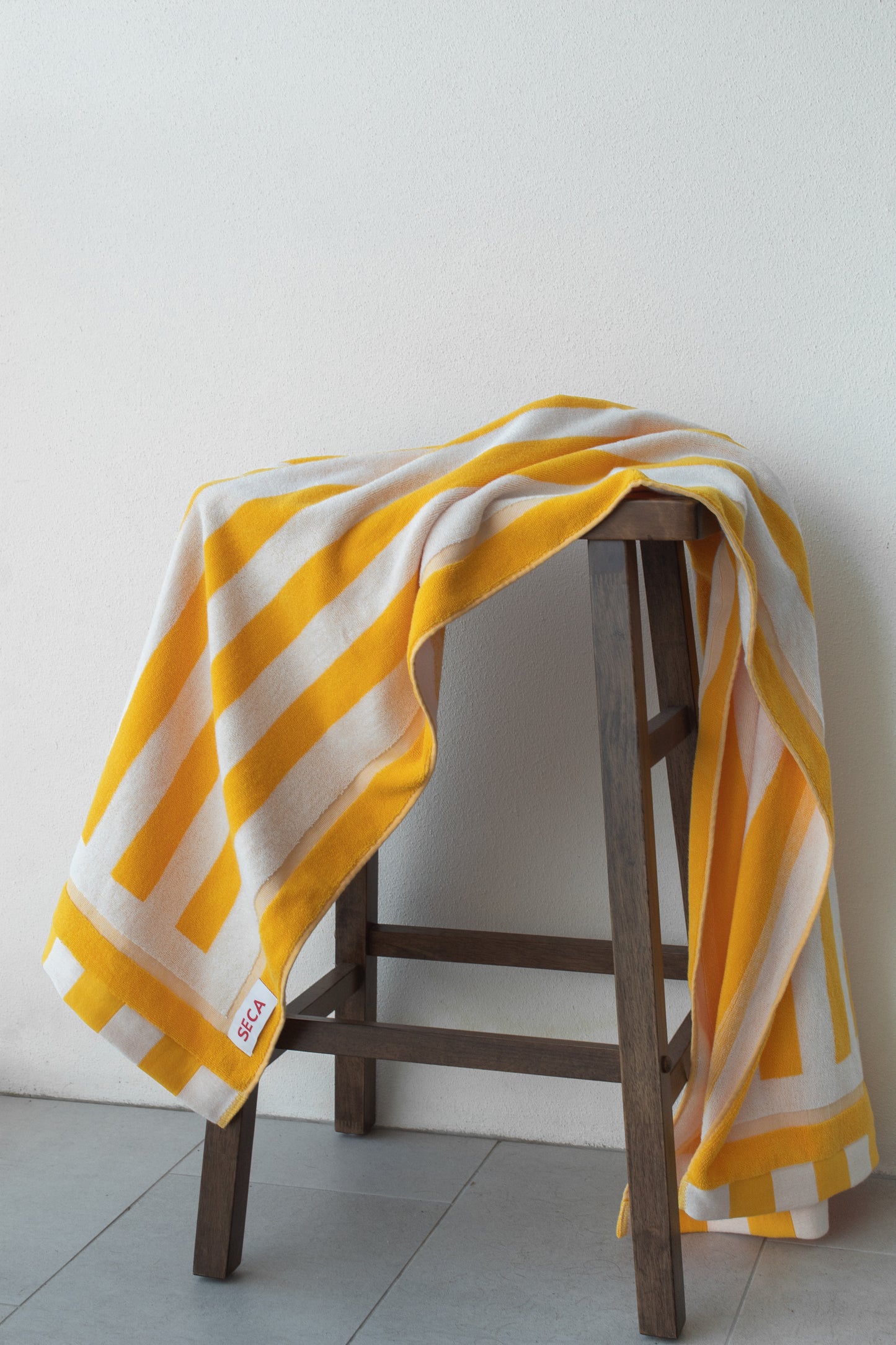 Stripe Towel - Yellow